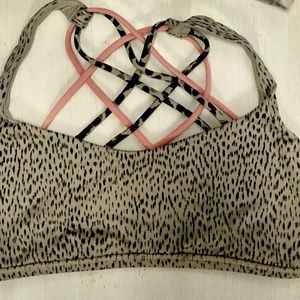 Lululemon Bra animal print